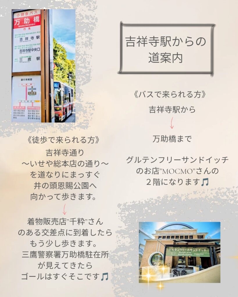 MaholaniYoga三鷹アクセス